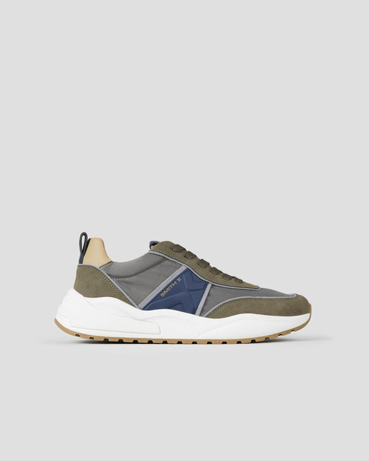 SMITH X Sneakers BLAZE UOMO SXBCBZM7863OLY Olive Grey