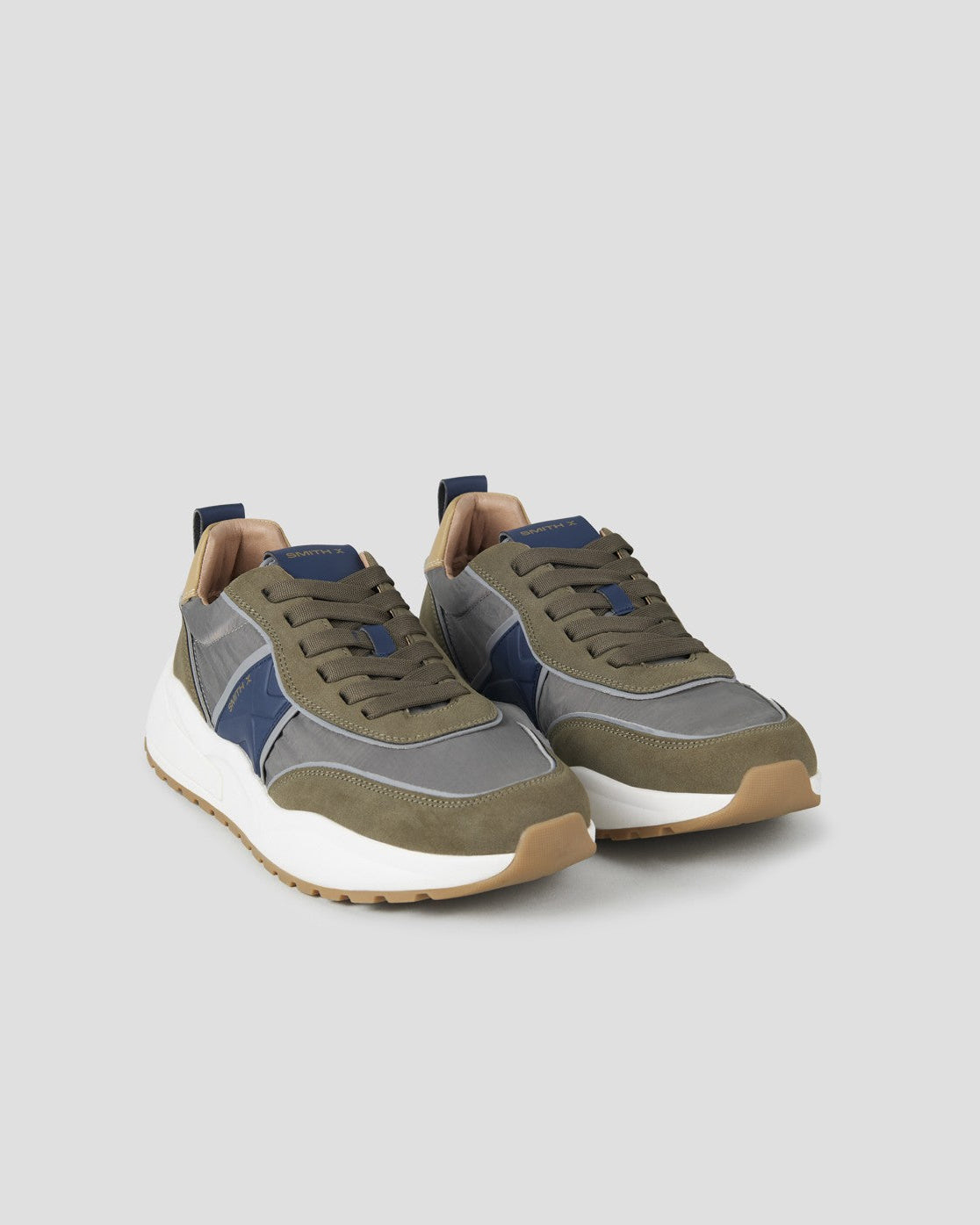 SMITH X Sneakers BLAZE UOMO SXBCBZM7863OLY Olive Grey