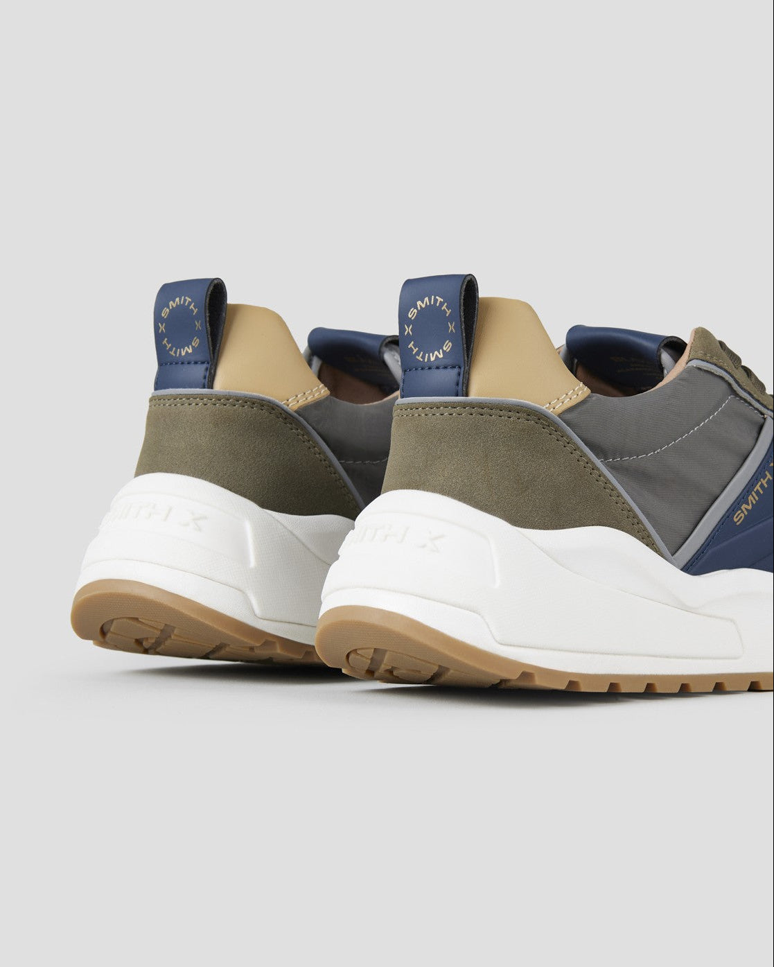 SMITH X Sneakers BLAZE UOMO SXBCBZM7863OLY Olive Grey