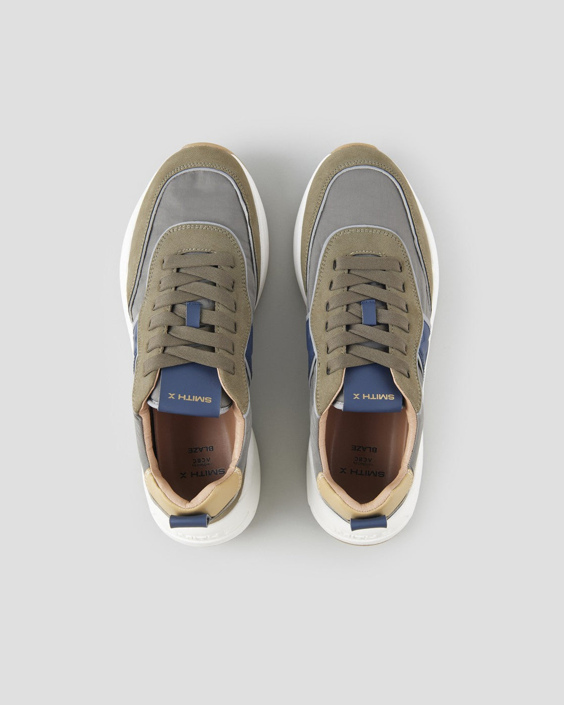 SMITH X Sneakers BLAZE UOMO SXBCBZM7863OLY Olive Grey