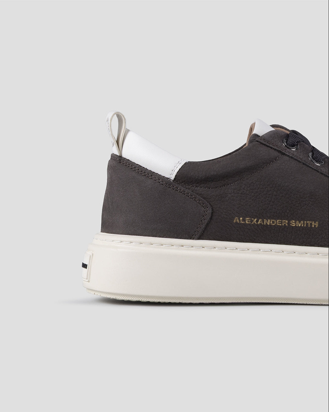 ALEXANDER SMITH BOND MEN'S Sneakers ASBCBDM3258BDW Dark Brown White