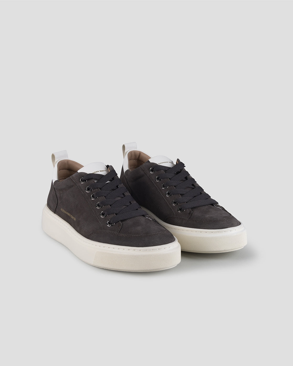 ALEXANDER SMITH BOND MEN'S Sneakers ASBCBDM3258BDW Dark Brown White
