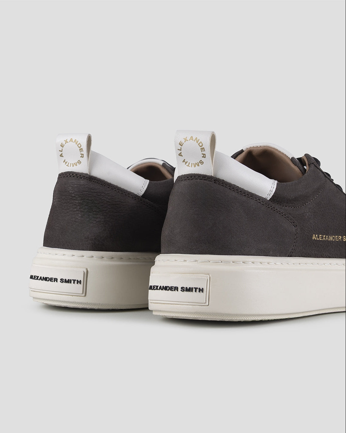 ALEXANDER SMITH BOND MEN'S Sneakers ASBCBDM3258BDW Dark Brown White