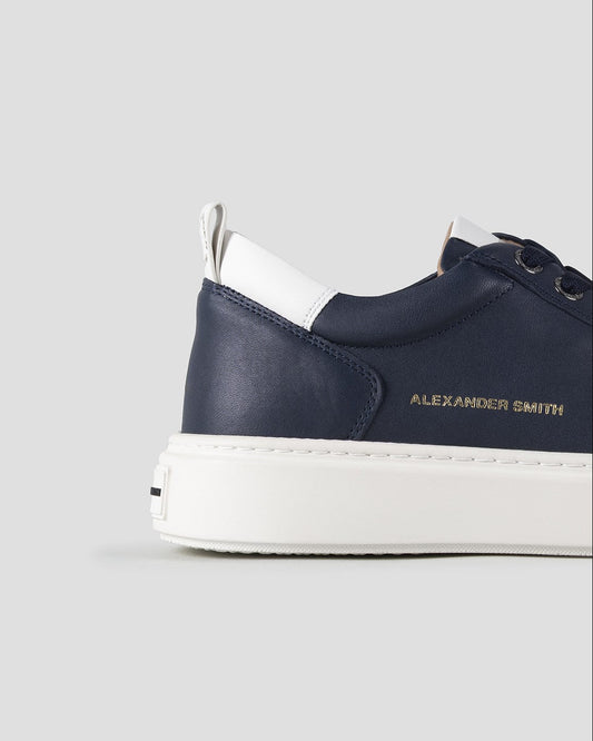 ALEXANDER SMITH Sneakers BOND UOMO ASBCBDM3298LWT Blue White