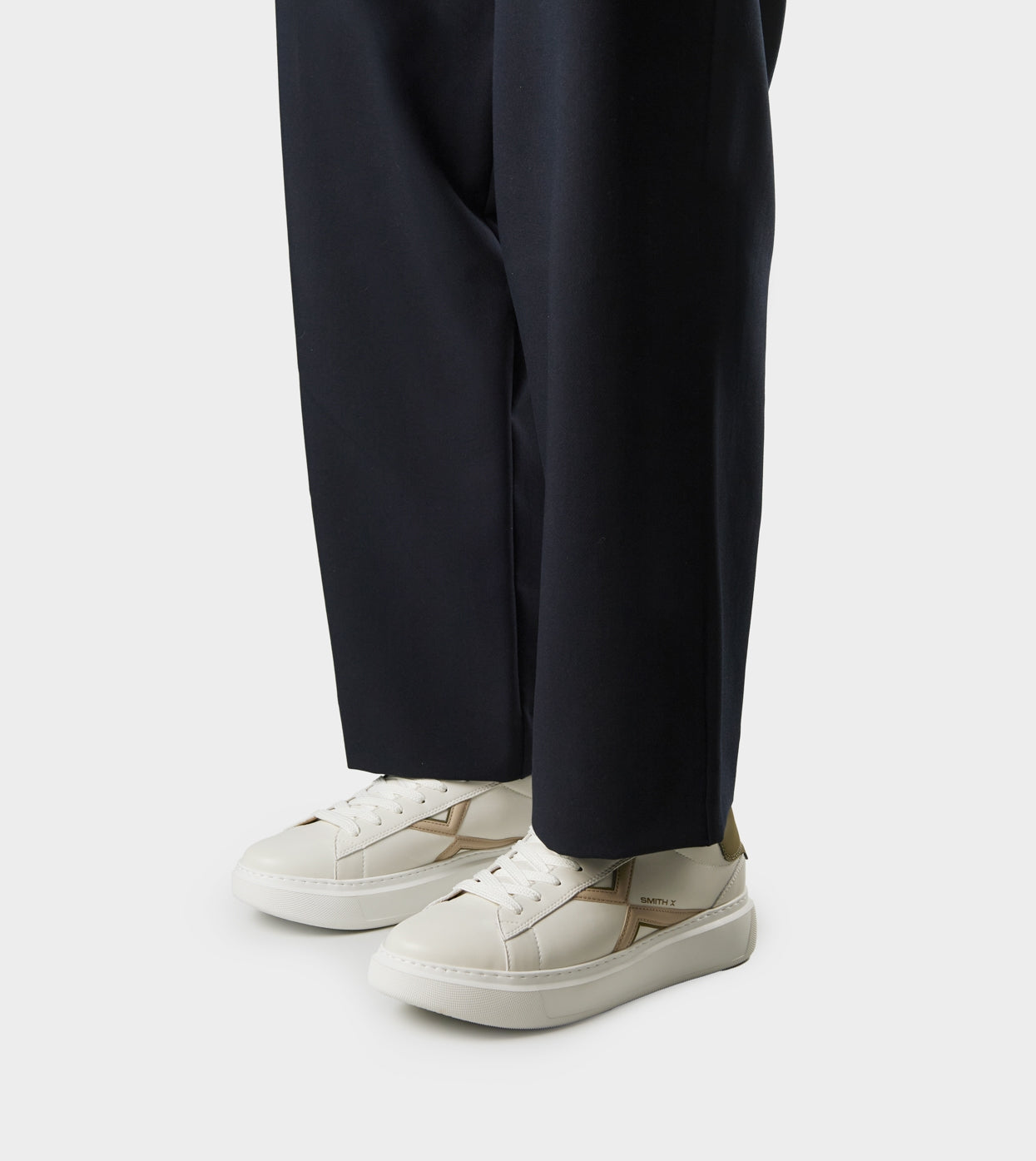 SMITH X Sneakers Uomo COLLEGE UOMO SXBDCGM9701WTI White Military Ivory