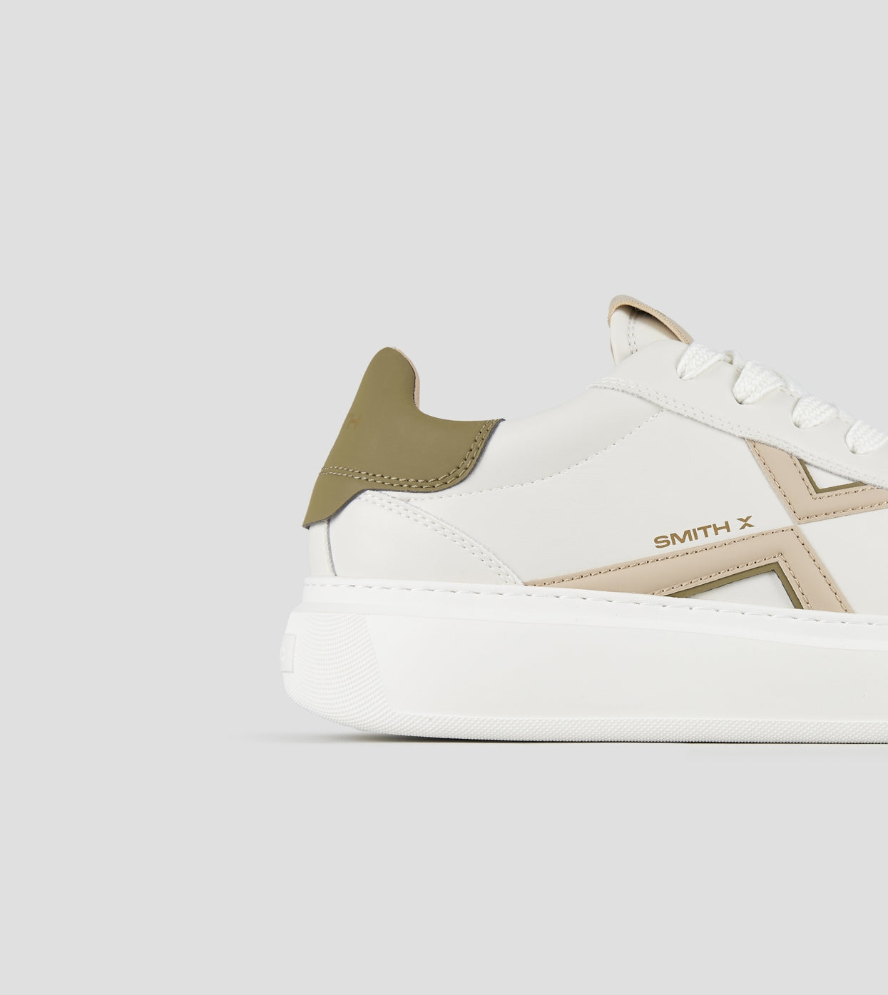 SMITH X Sneakers Uomo COLLEGE UOMO SXBDCGM9701WTI White Military Ivory
