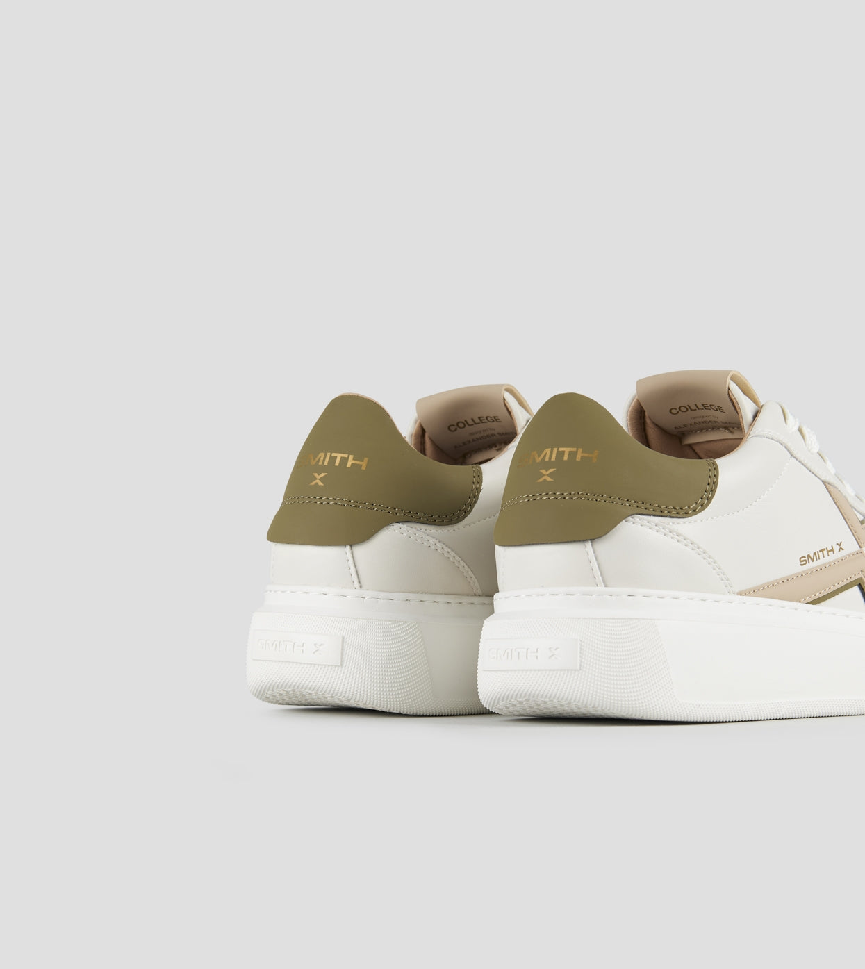 SMITH X Sneakers Uomo COLLEGE UOMO SXBDCGM9701WTI White Military Ivory