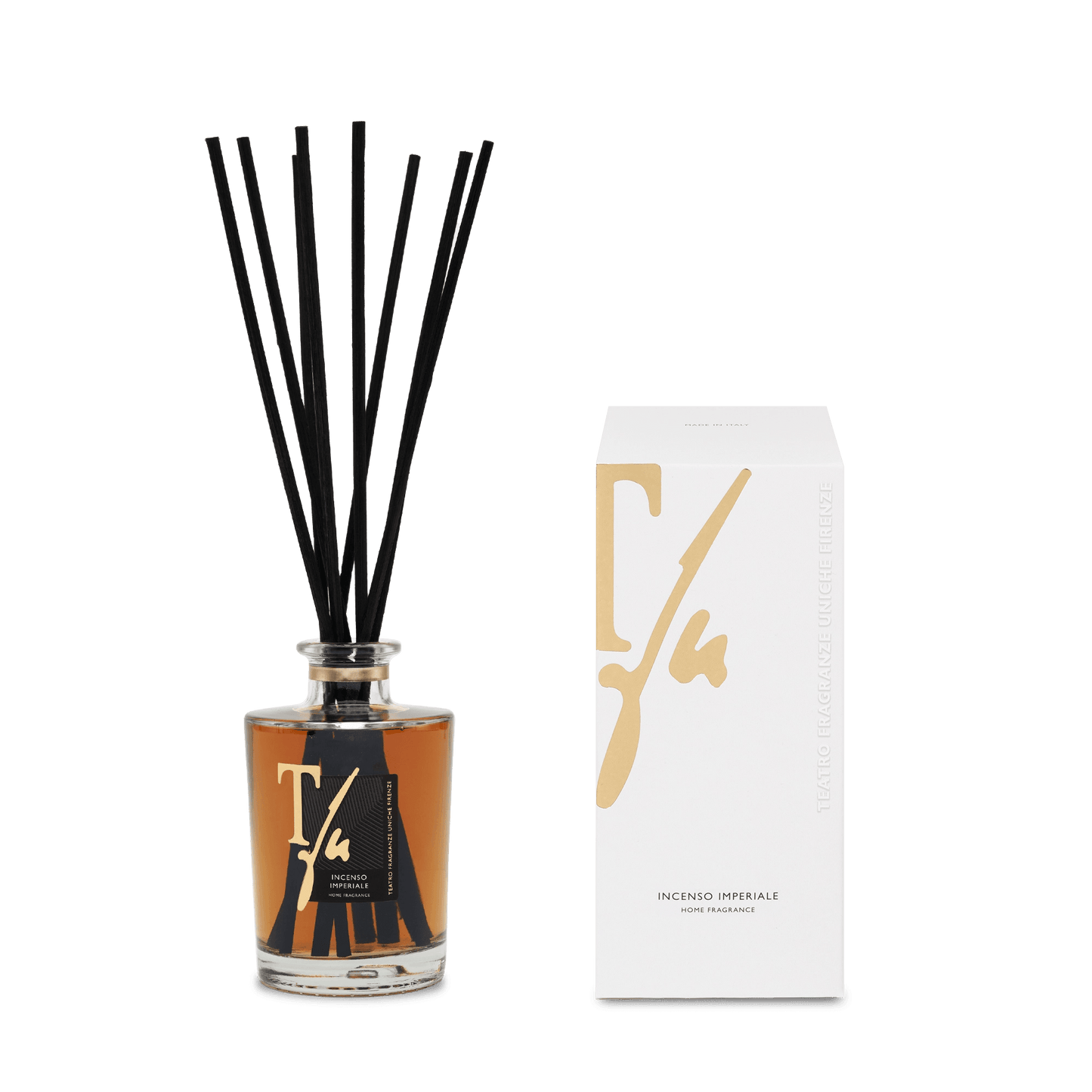 TEATRO FRAGRANZE UNICHE Fragranza Ambiente INCENSO IMPERIALE Stick Diffuser ML.250