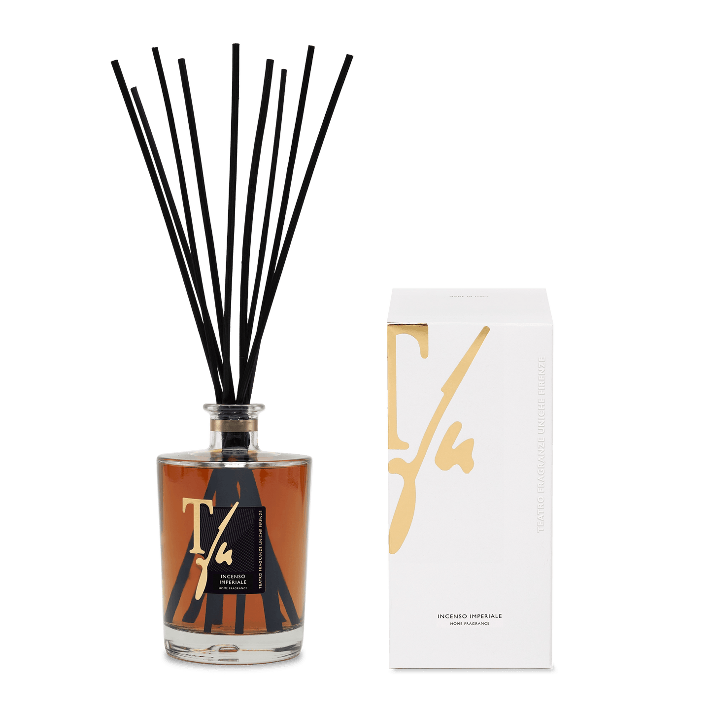 TEATRO FRAGRANZE UNICHE Fragranza Ambiente INCENSO IMPERIALE Stick Diffuser ML.500
