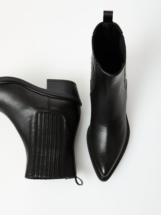 OVYE' Texanino in pelle LF1616003ZAC Nero