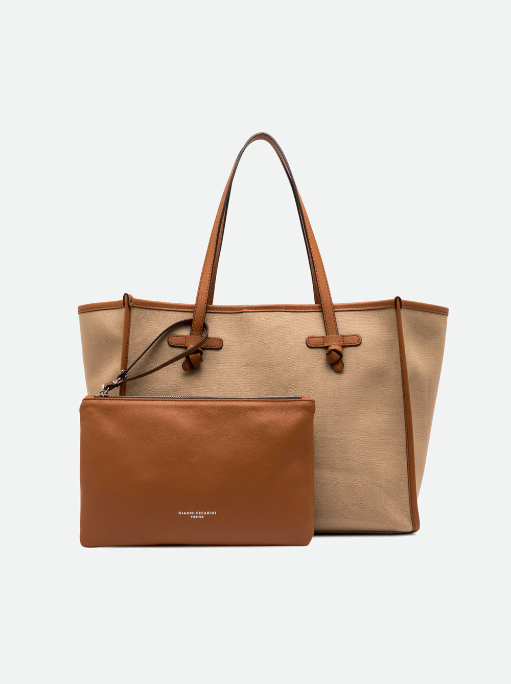 Gianni Chiarini Borsa MARCELLA BS 6850/COMM CNV-SE Corda Cuoio Caramel