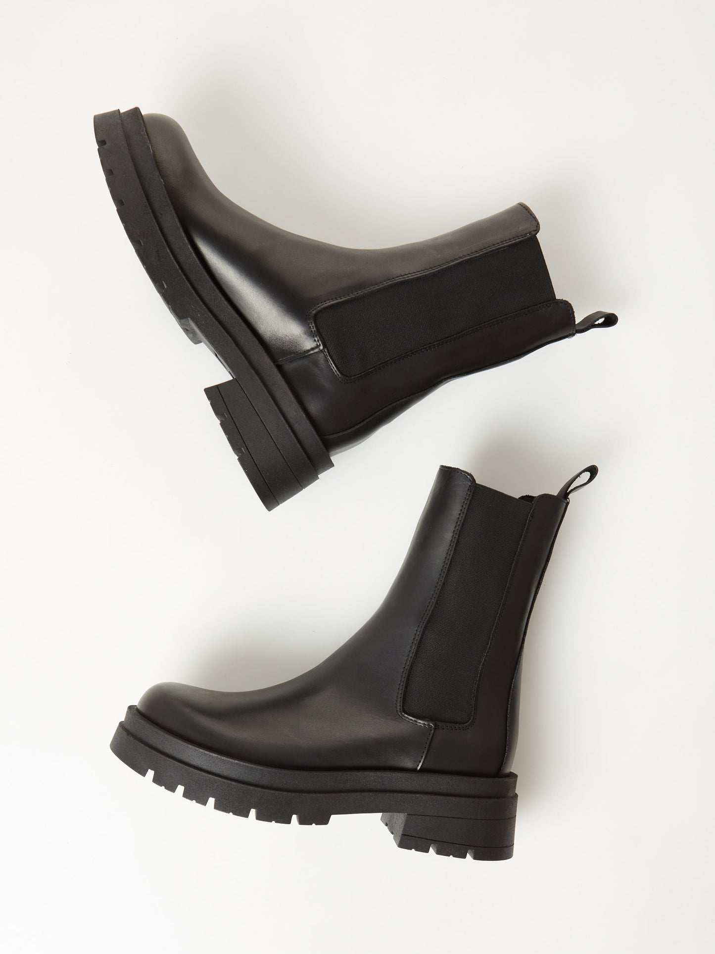 OVYE' Tronchetto Chelsea Boot In Pelle NI7730VIT Nero