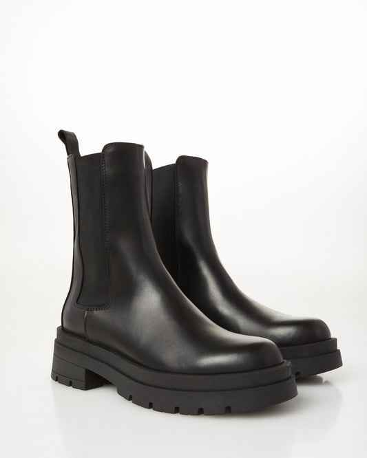 OVYE' Tronchetto Chelsea Boot In Pelle NI7730VIT Nero