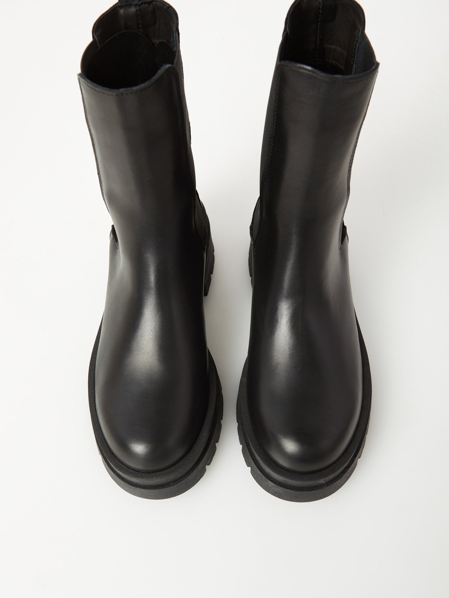 OVYE' Tronchetto Chelsea Boot In Pelle NI7730VIT Nero