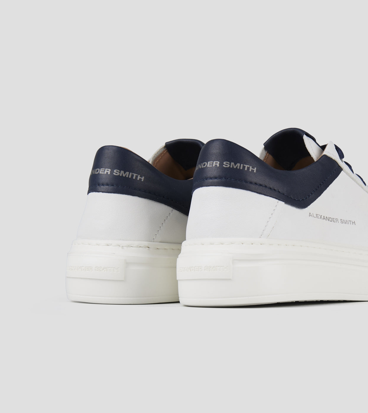 ALEXANDER SMITH Men's Sneakers REGENT ASBDRTM3296WBL White Blue