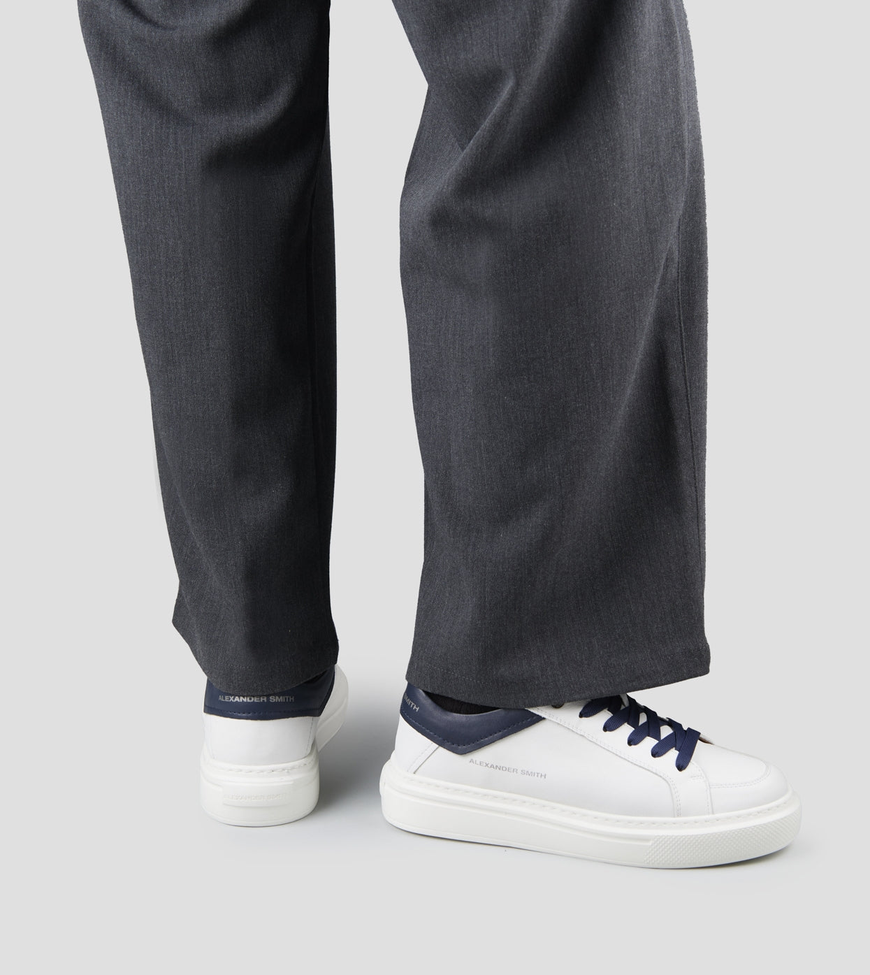 ALEXANDER SMITH Men's Sneakers REGENT ASBDRTM3296WBL White Blue