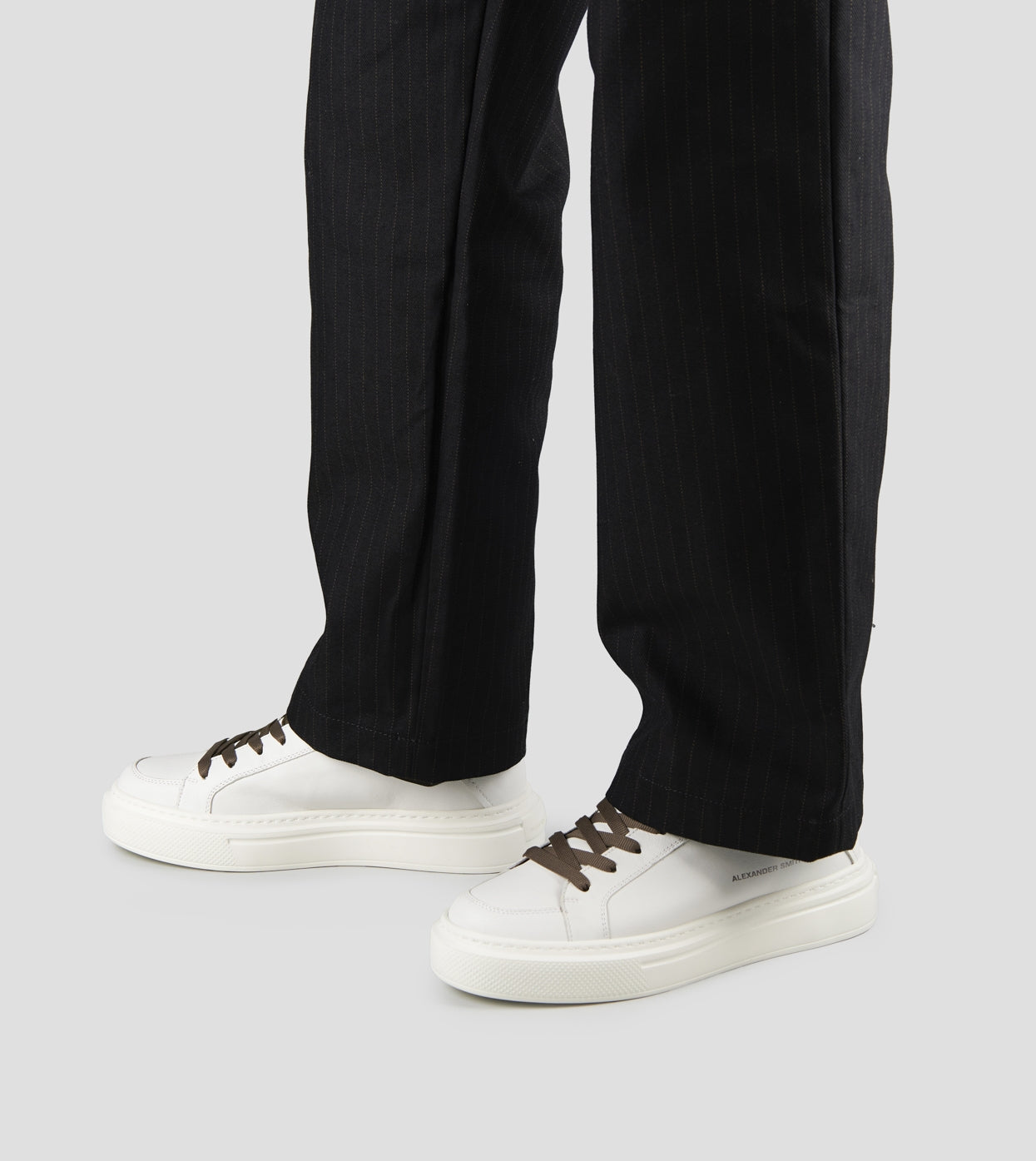 ALEXANDER SMITH Men's Sneakers REGENT ASBDRTM3296WMT White Military
