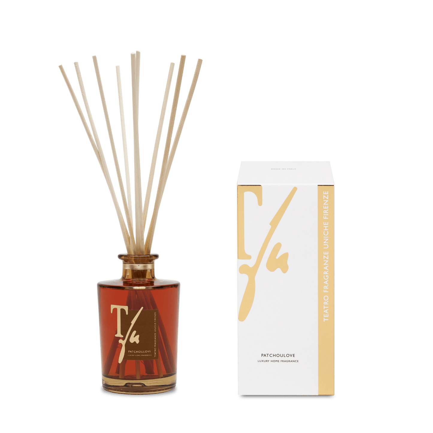 TEATRO FRAGRANZE UNICHE Fragranza Ambiente PATCHOULOVE Luxury Collection Stick Diffuser ML.250