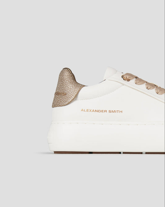 ALEXANDER SMITH Sneakers Donna SOHO ASBDSOW3574WGD White Gold