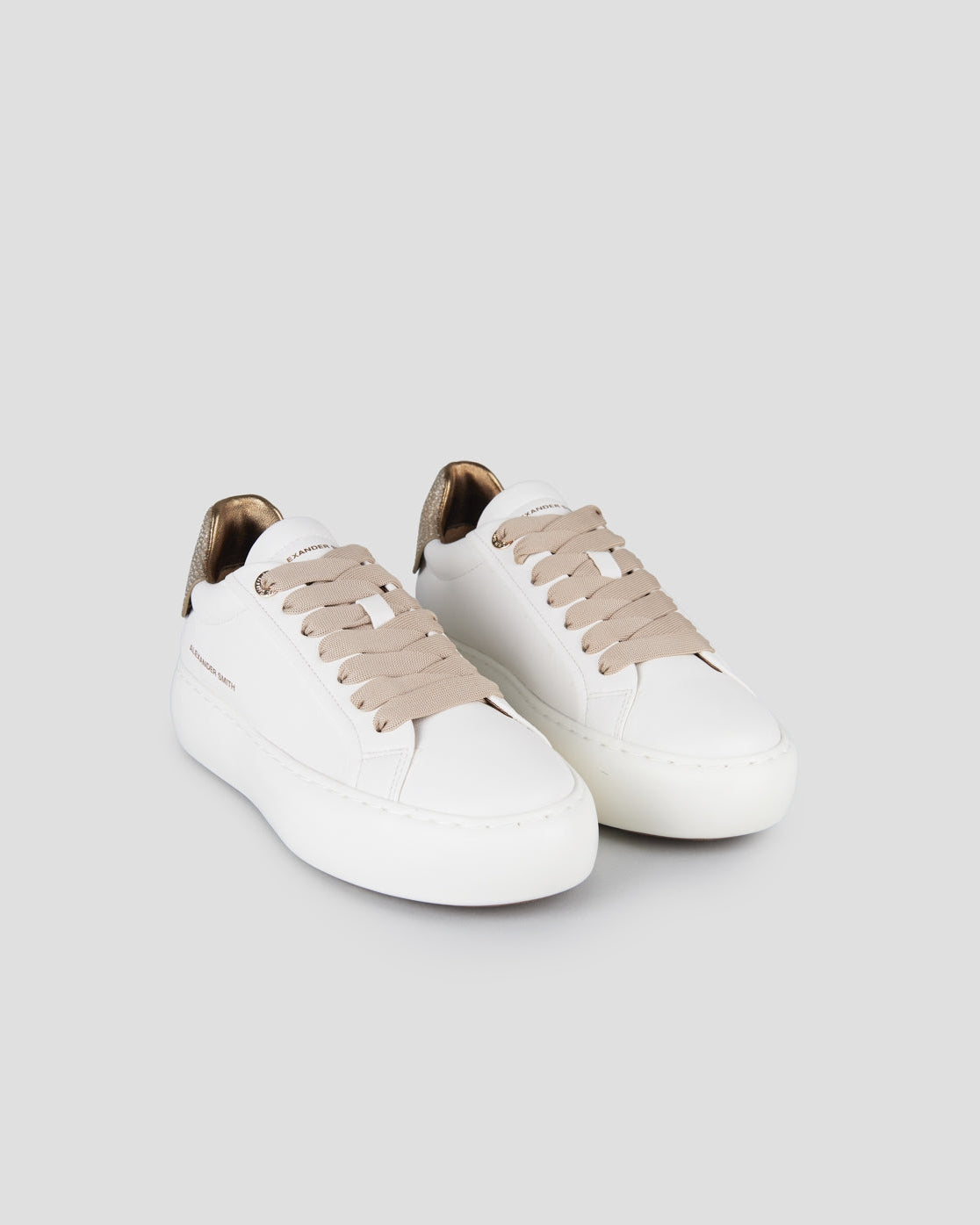 ALEXANDER SMITH Sneakers Donna SOHO ASBDSOW3574WGD White Gold