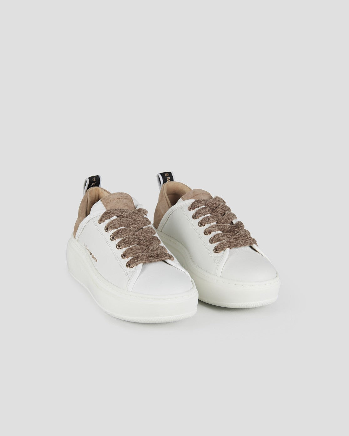 ALEXANDER SMITH Sneakers WEMBLEY DONNA ASBCWHW0523WCM White Camel