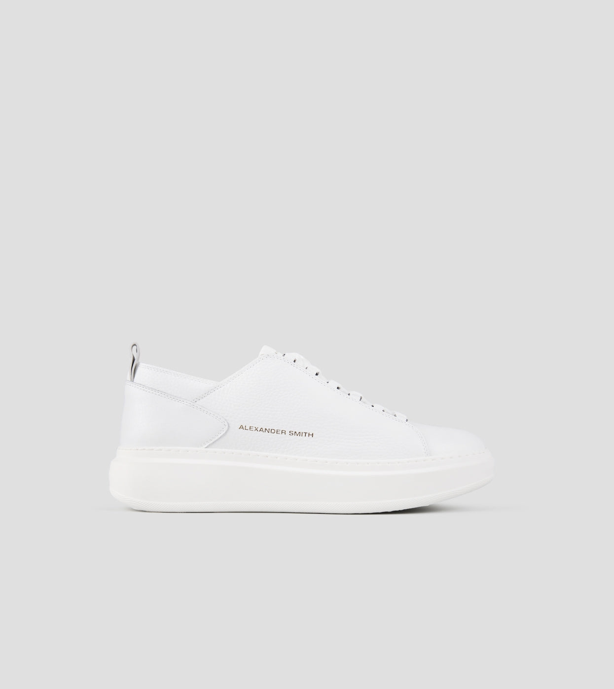ALEXANDER SMITH Men's Sneakers WEMBLEY DECONSTRUCTED ASBDWEM2365TWT White