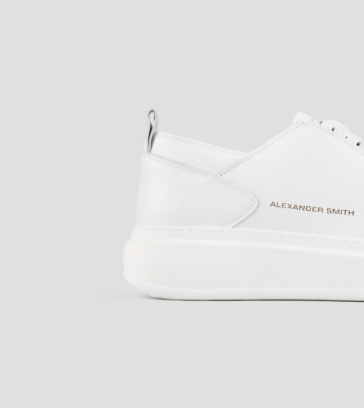ALEXANDER SMITH Men's Sneakers WEMBLEY DECONSTRUCTED ASBDWEM2365TWT White